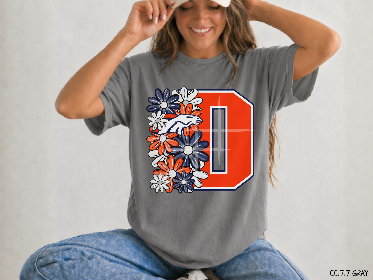Denver Floral: Football Game Day - Tee