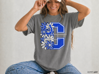 Indiana Floral: Football Game Day - Tee