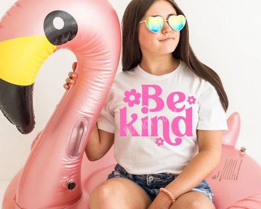 Be Kind - Pink Puff - Tee
