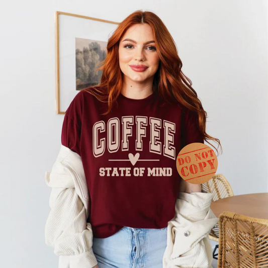 Coffee State Of Mind - Tee