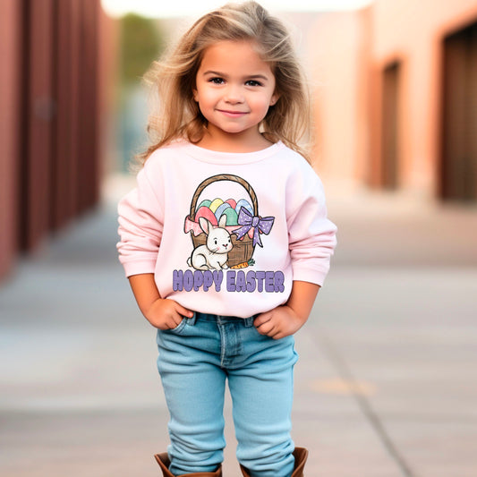 Hoppy Easter - Toddler Sweatshirt