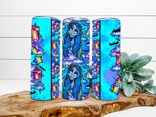 Corpse Bride Split Candles Tumbler