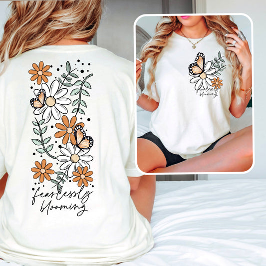 Fearlessly Blooming - Tee