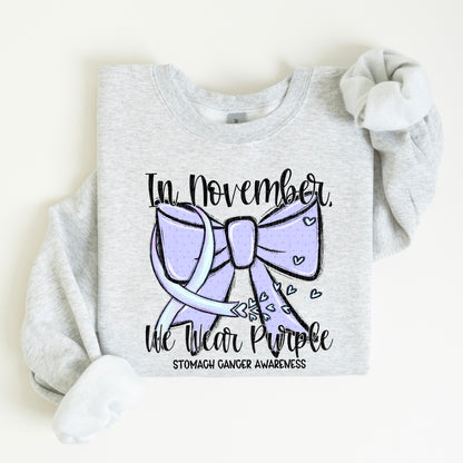 In November We Wear Purple - Sweatshirt