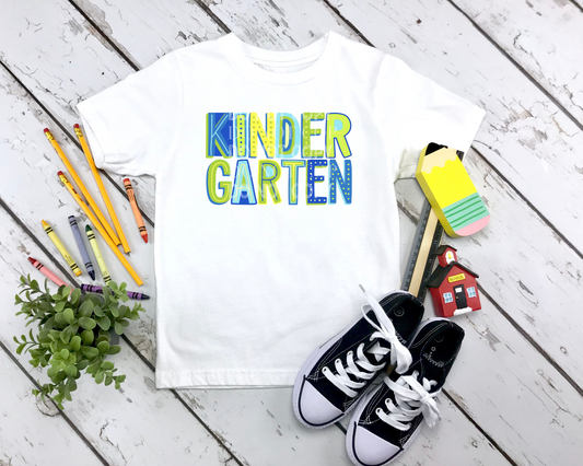 Kindergarten - Blue