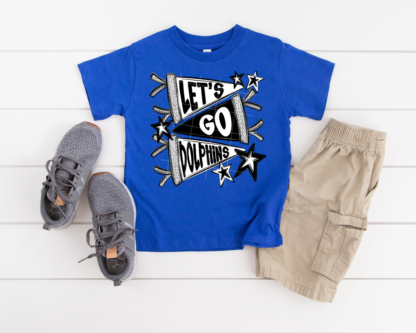 Let's Go Dolphins - YOUTH Gameday Tee