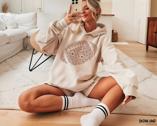 Football Floral - Hoodie