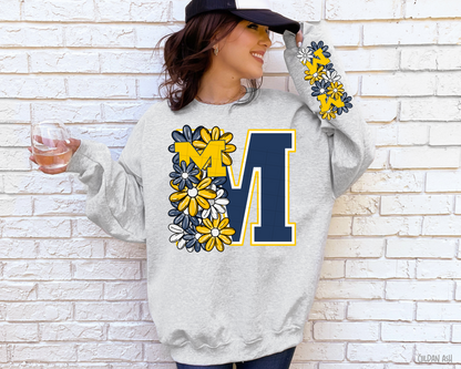 Michigan Floral - Sweatshirt