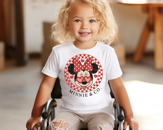 Mouse & Co - Bow - Youth Tee