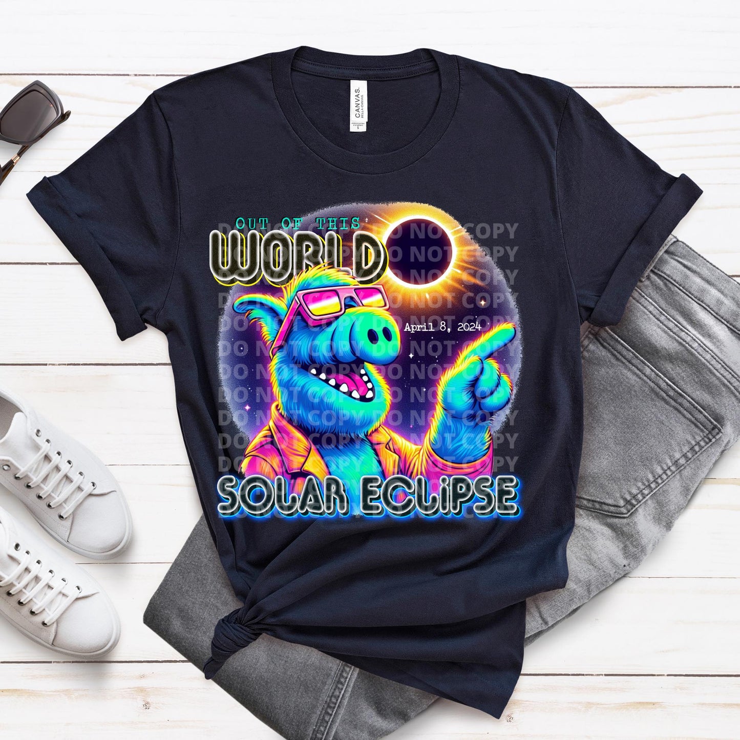 Out Of This World Solar Eclipse - Tee