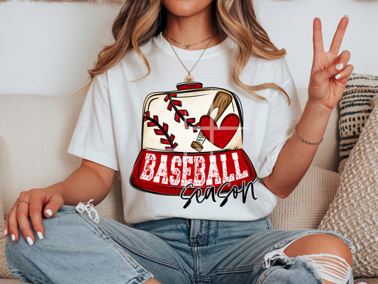 Baseball Season Cap: Game Day - Tee