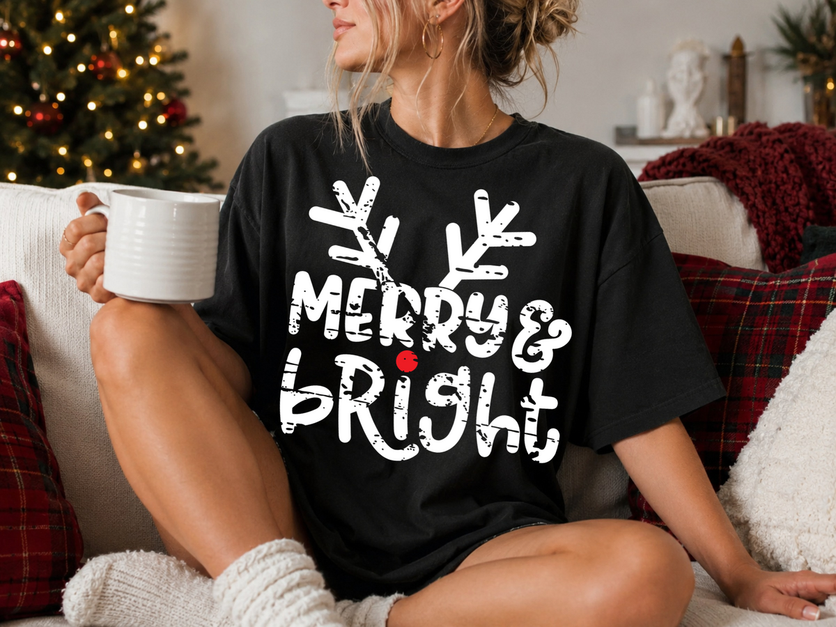 Merry & Bright: Christmas - Tee