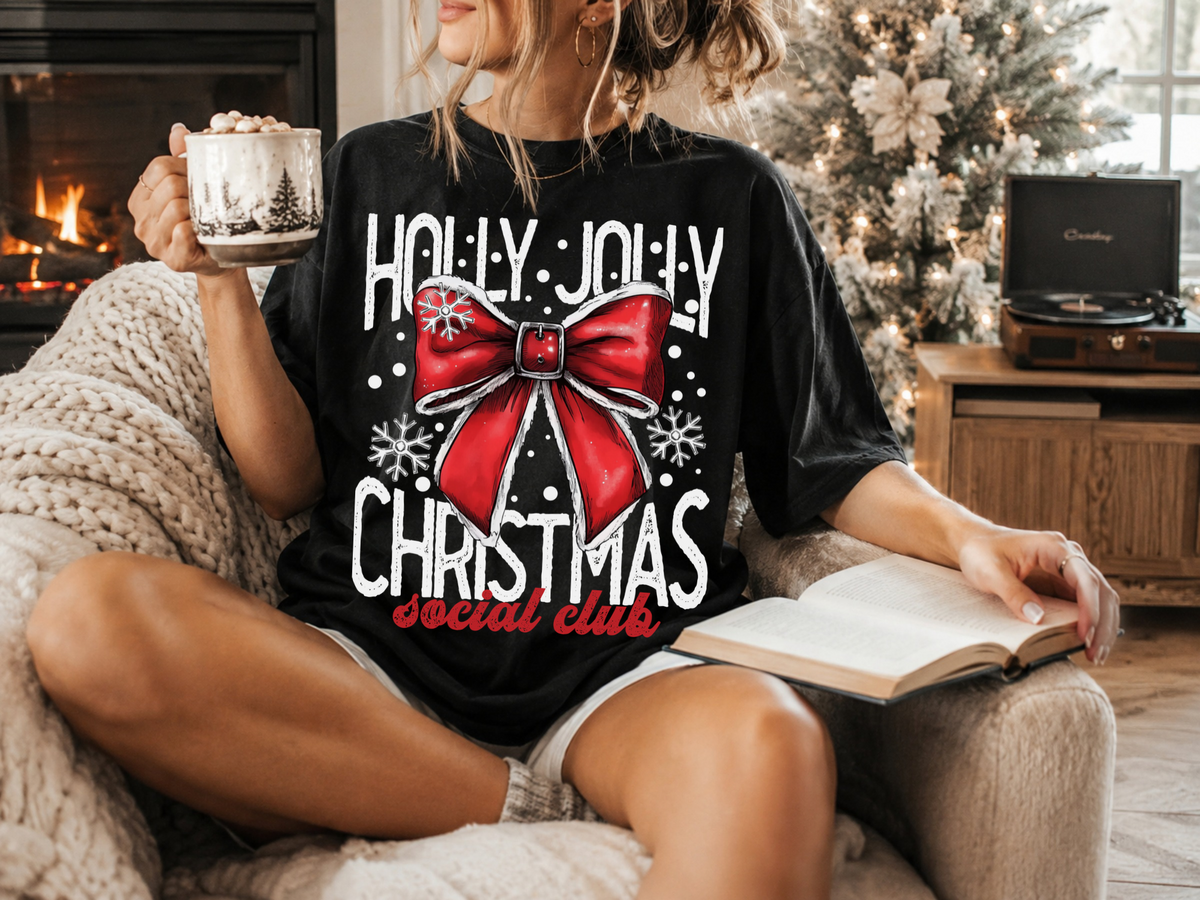 Holly Jolly Christmas Social Club: Christmas - Tee