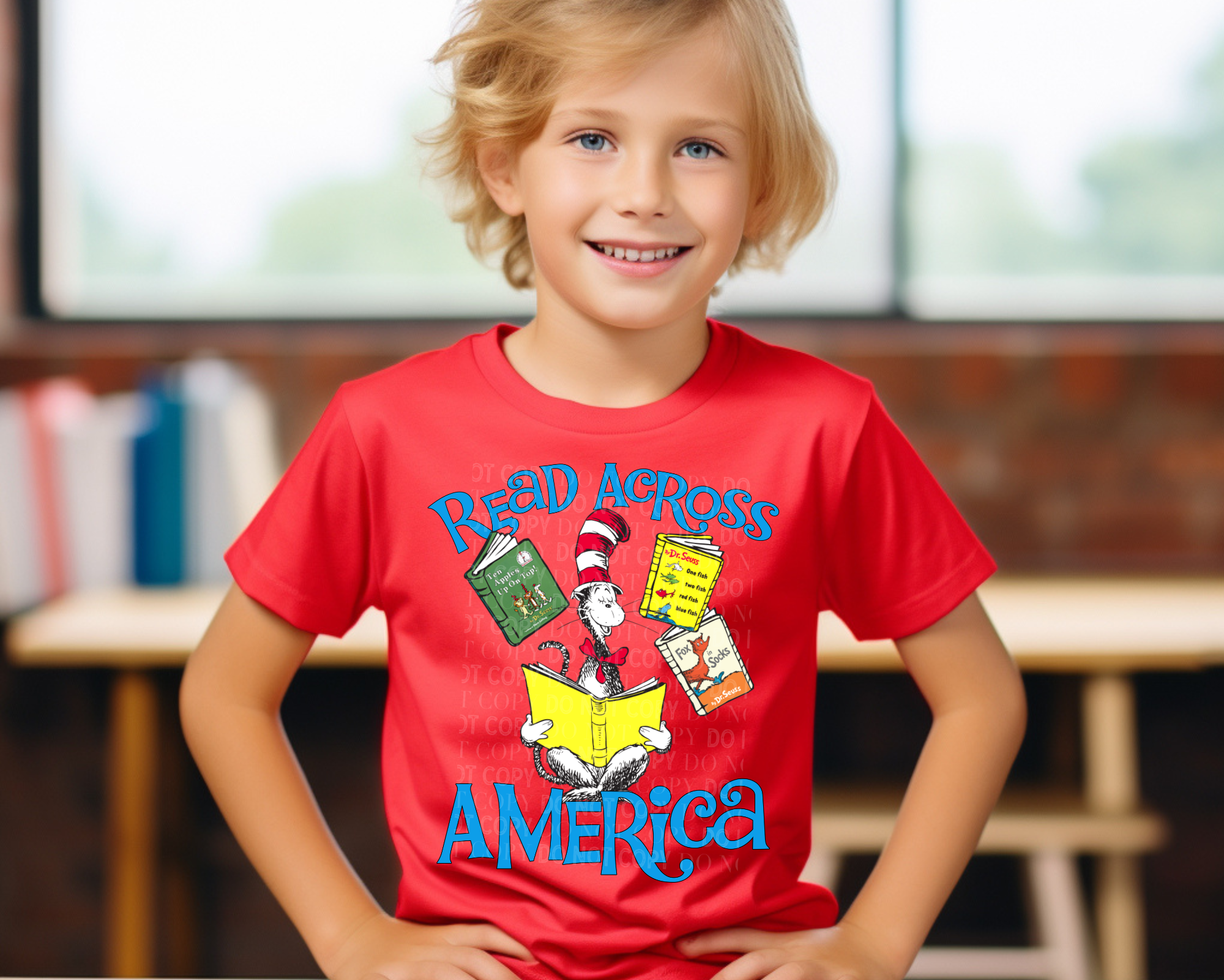 America Raa Read Across America RAA - Tee – Cash & Drix Wholesale