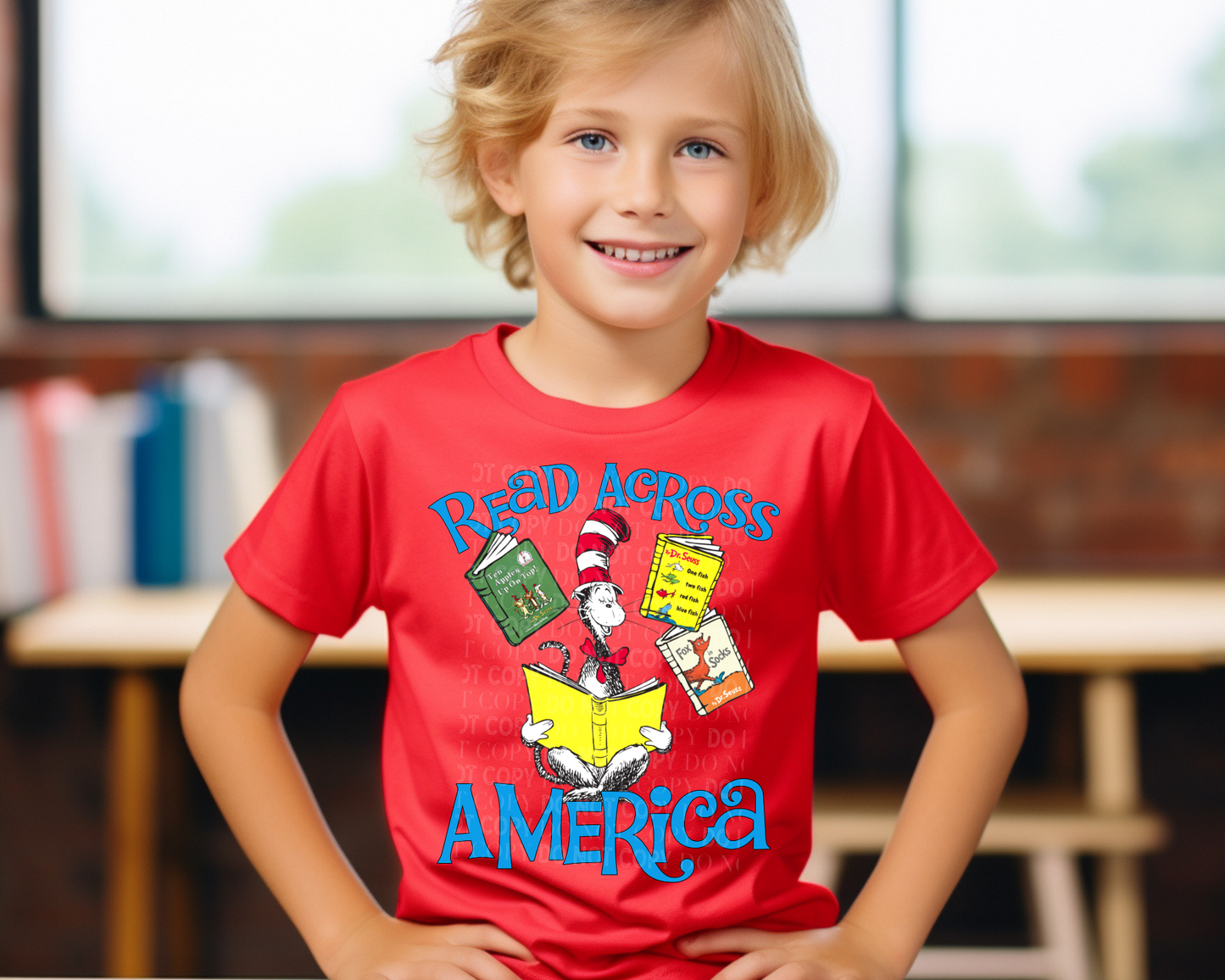 Read Across America RAA - Tee