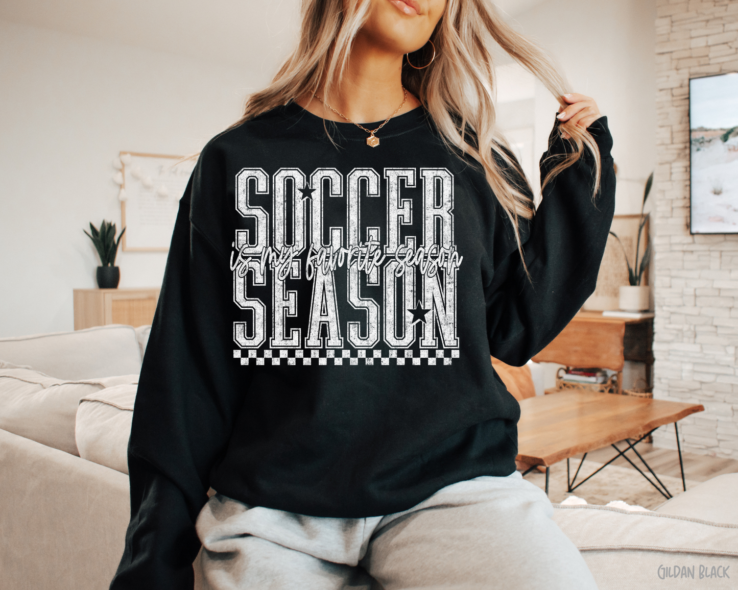 Soccer Is My Favorite Season: Game Day - Sweatshirt