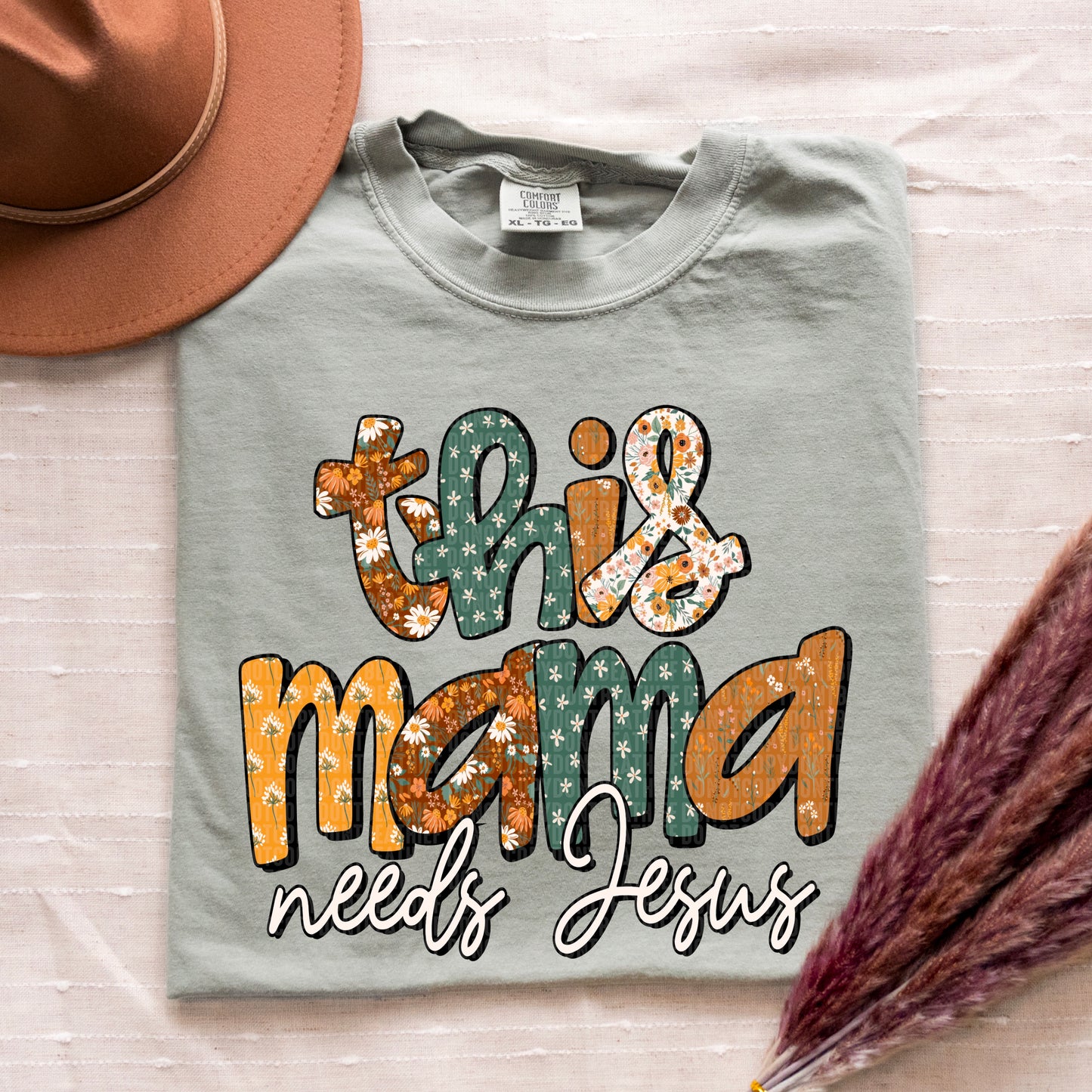 This Mama Needs Jesus - Tee