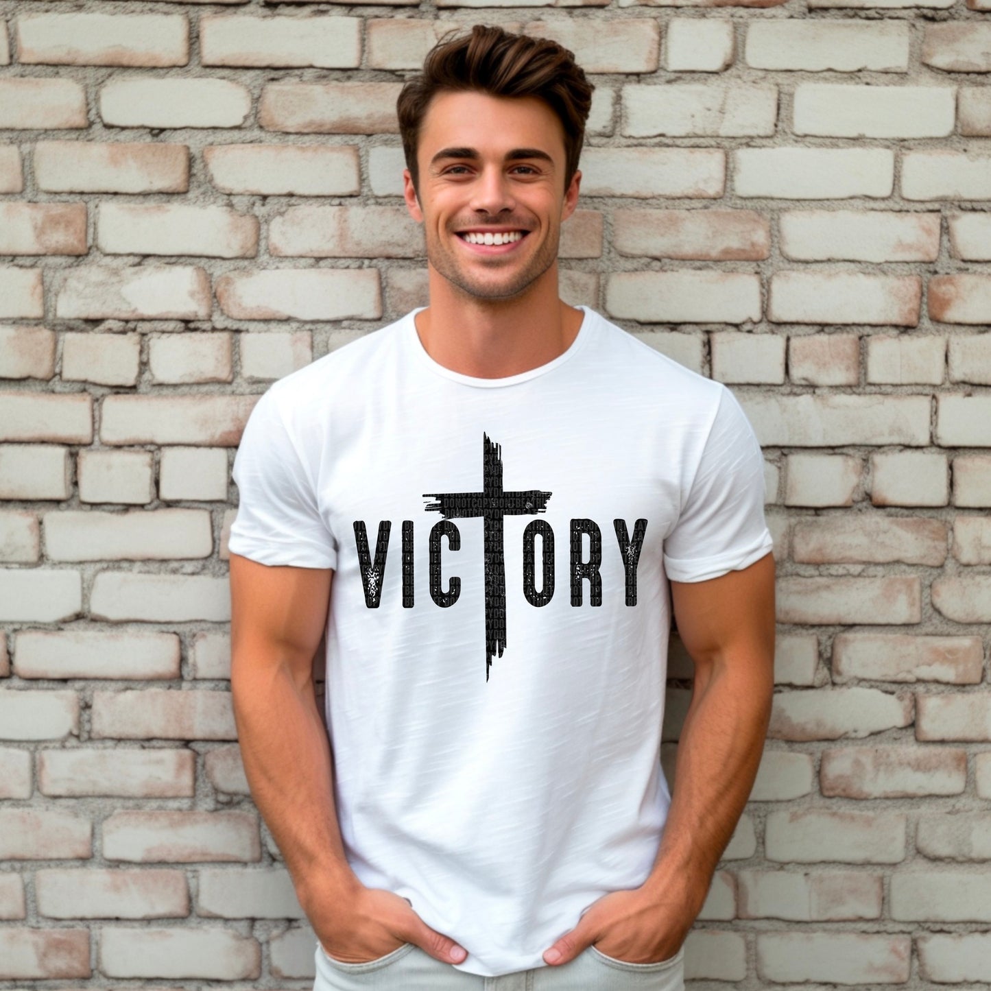 Victory - Black Print - Tee