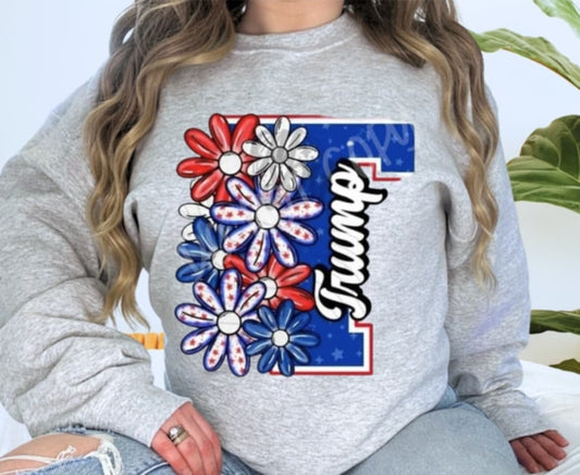 T Floral - Sweatshirt