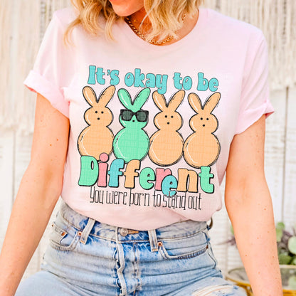 It's Okay To Be Different You Were Born To Stand Out - Tee
