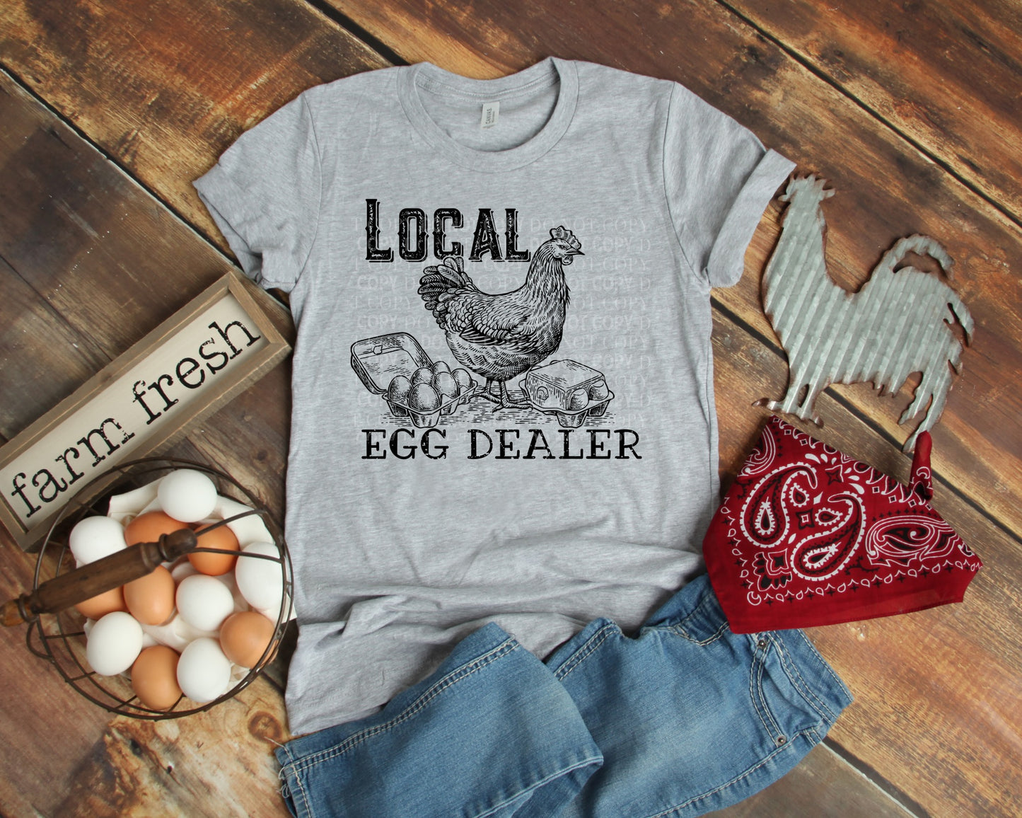Local Egg Dealer - Chicken - Tee