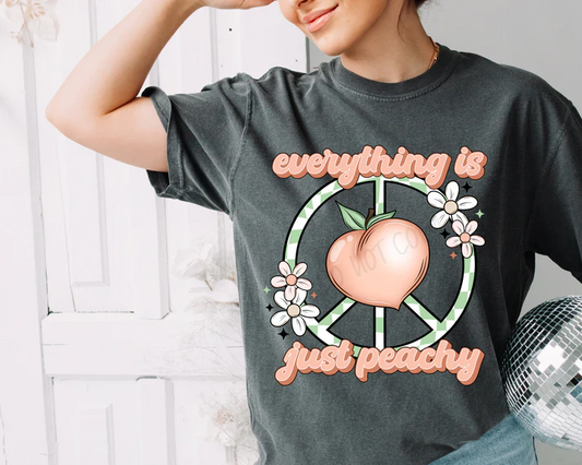 Everything Is Just Peachy - Tee