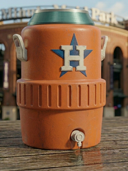 Houston Baseball - Igloo Koozie 3D Printed