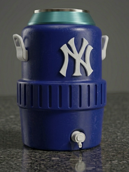 New York Baseball - Igloo Koozie 3D Printed