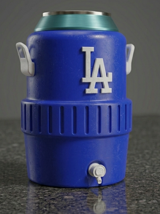 Los Angeles Baseball - Igloo Koozie 3D Printed
