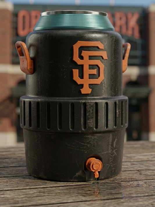 San Francisco Baseball - Igloo Koozie 3D Printed