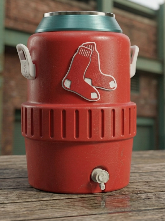 Boston Baseball - Igloo Koozie 3D Printed