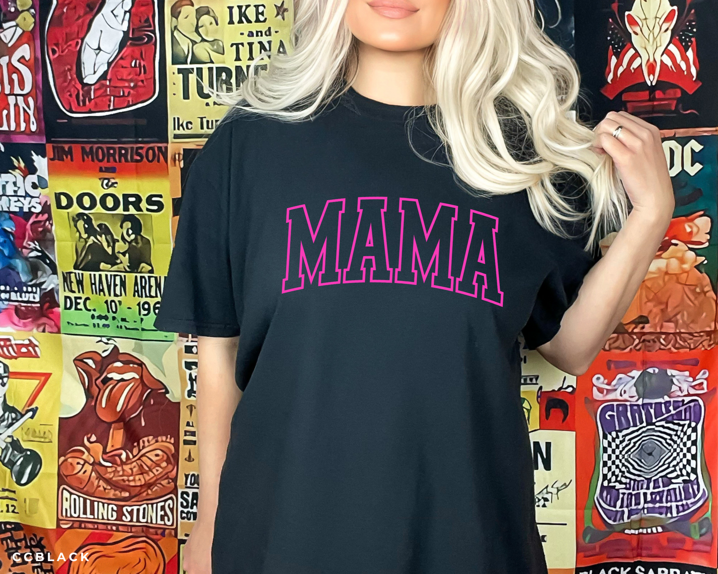 Mama - Hot Pink Puff