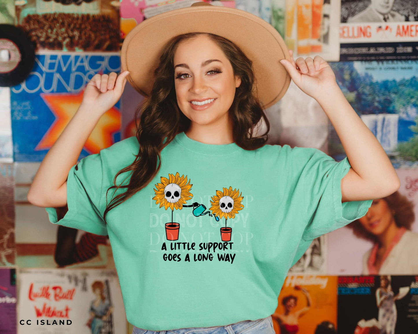 A Little Support Goes A Long Ways - Tee